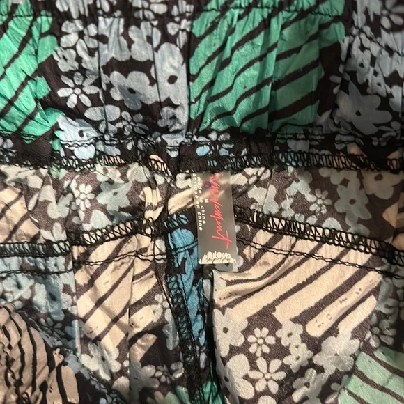 Free People The Way Home Printed Boho Jogger Track Pant - Picture 4 of 4